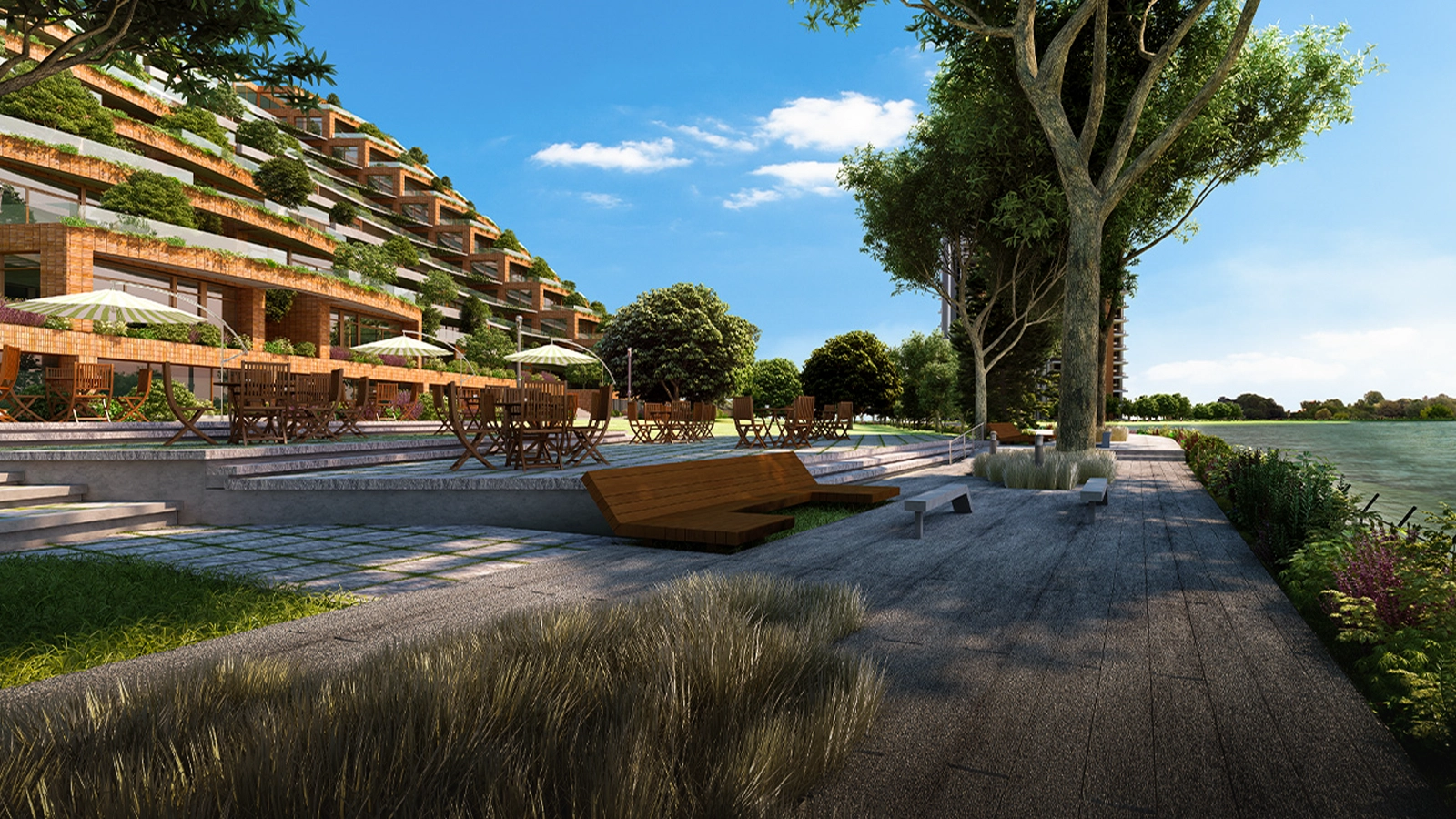 Total Environment Pursuit of a Radical Rhapsody Apartments Lake view